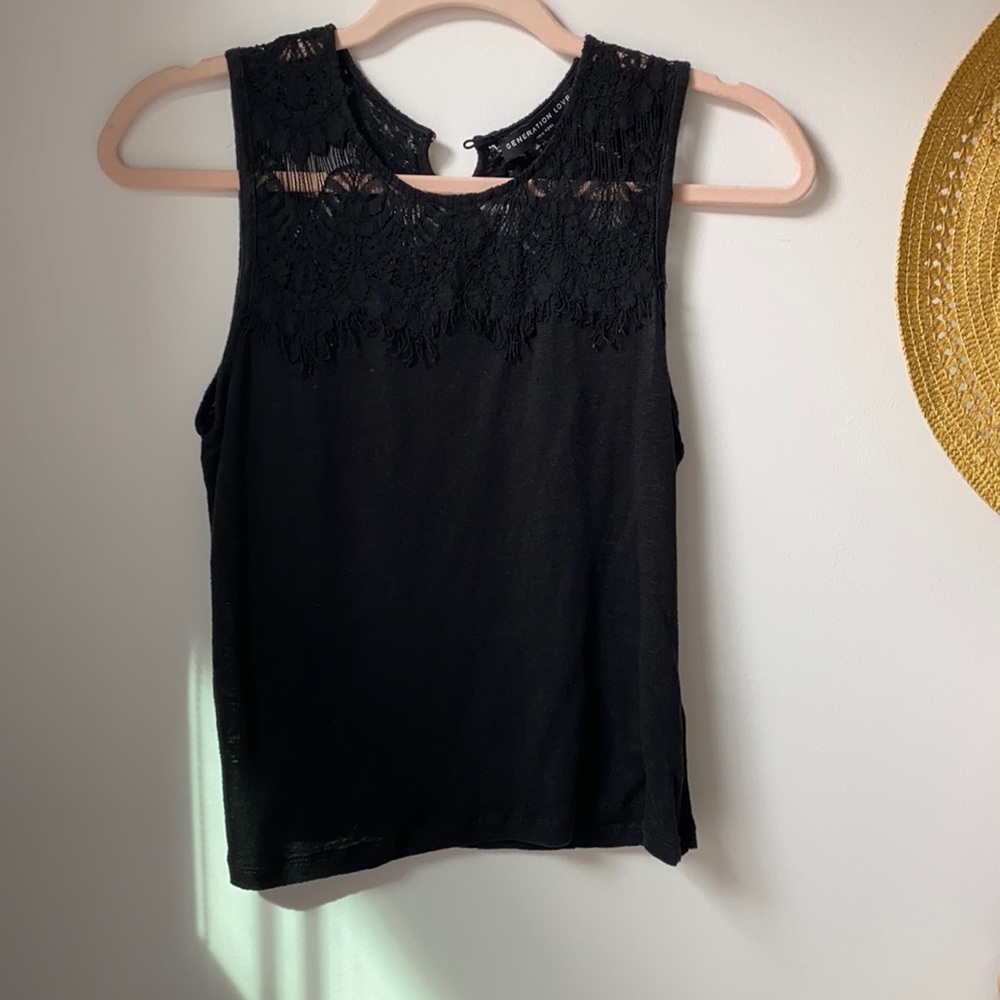 Lace tank